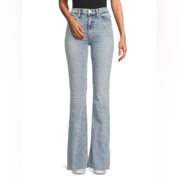 Hudson Jeans Denim - Hudson Women’s Barbara High Rise Bootcut Petite waist 34 Petite Medium Wash